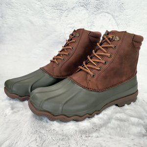 Sperry Men's Avenue Duck Synthetic Boots Size 10 US